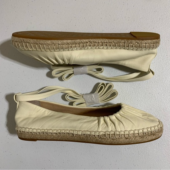 Lauren Ralph Lauren Cecilia Leather Espadrille Flats-Size 5 NWOT - Picture 9 of 11